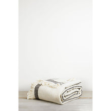 Load image into Gallery viewer, Andas Black Stripe Throw