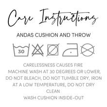 Load image into Gallery viewer, Andas Black Stripe Throw