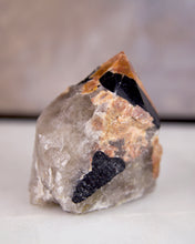 Load image into Gallery viewer, Feldspar with Black Tourmaline Point