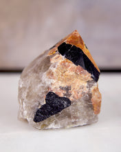 Load image into Gallery viewer, Feldspar with Black Tourmaline Point