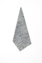 Load image into Gallery viewer, Animal Print & Stripe Tea Towels in Khaki Green - Set of 2