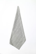 Load image into Gallery viewer, Animal Print & Stripe Tea Towels in Khaki Green - Set of 2