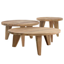 Load image into Gallery viewer, Round Teak Coffee Table - L