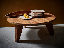 Load image into Gallery viewer, Round Teak Coffee Table - L
