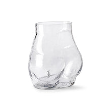 Load image into Gallery viewer, Glass Bum Vase