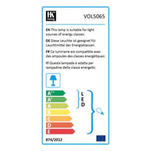 Load image into Gallery viewer, Black Triangle Lamp