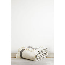 Load image into Gallery viewer, Andas Black Stripe Throw
