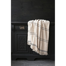 Load image into Gallery viewer, Andas Black Stripe Throw
