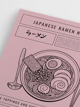 Load image into Gallery viewer, Framed* Ramen Noodles Poster
