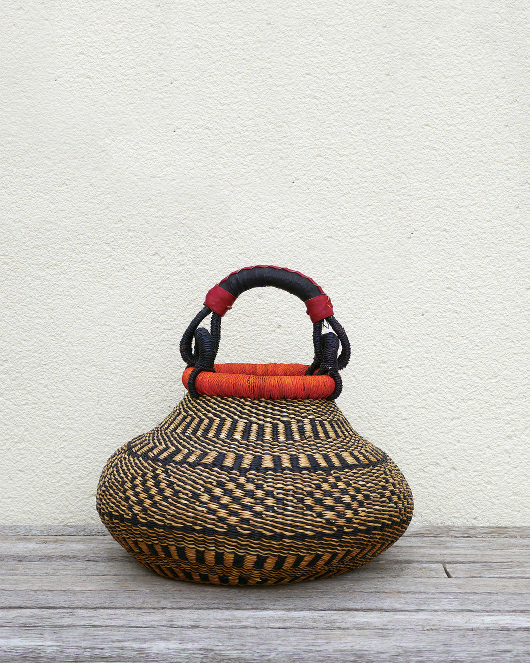 Baba Pot with Leather Handle