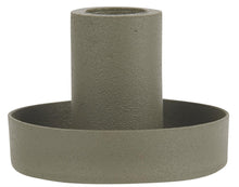 Load image into Gallery viewer, Dusty Green Dinner Candle Holder S
