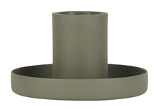 Load image into Gallery viewer, Dusty Green Dinner Candle Holder M
