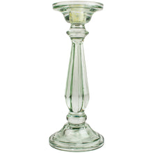Load image into Gallery viewer, Glass Candlestick Green
