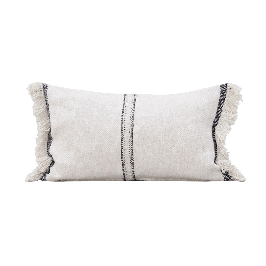 Andas Black Stripe Cushion