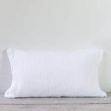 Load image into Gallery viewer, Simo Textured Cushion in White
