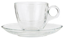 Load image into Gallery viewer, Glass Cup &amp; Saucer
