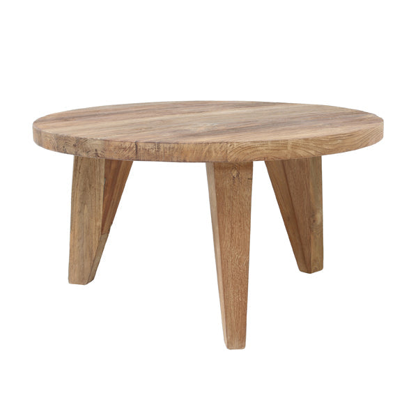 Round Teak Coffee Table - S