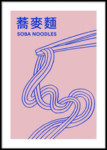 Load image into Gallery viewer, Framed* Soba Noodles Poster
