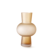 Load image into Gallery viewer, Matt Glass Flower Vase in Peach
