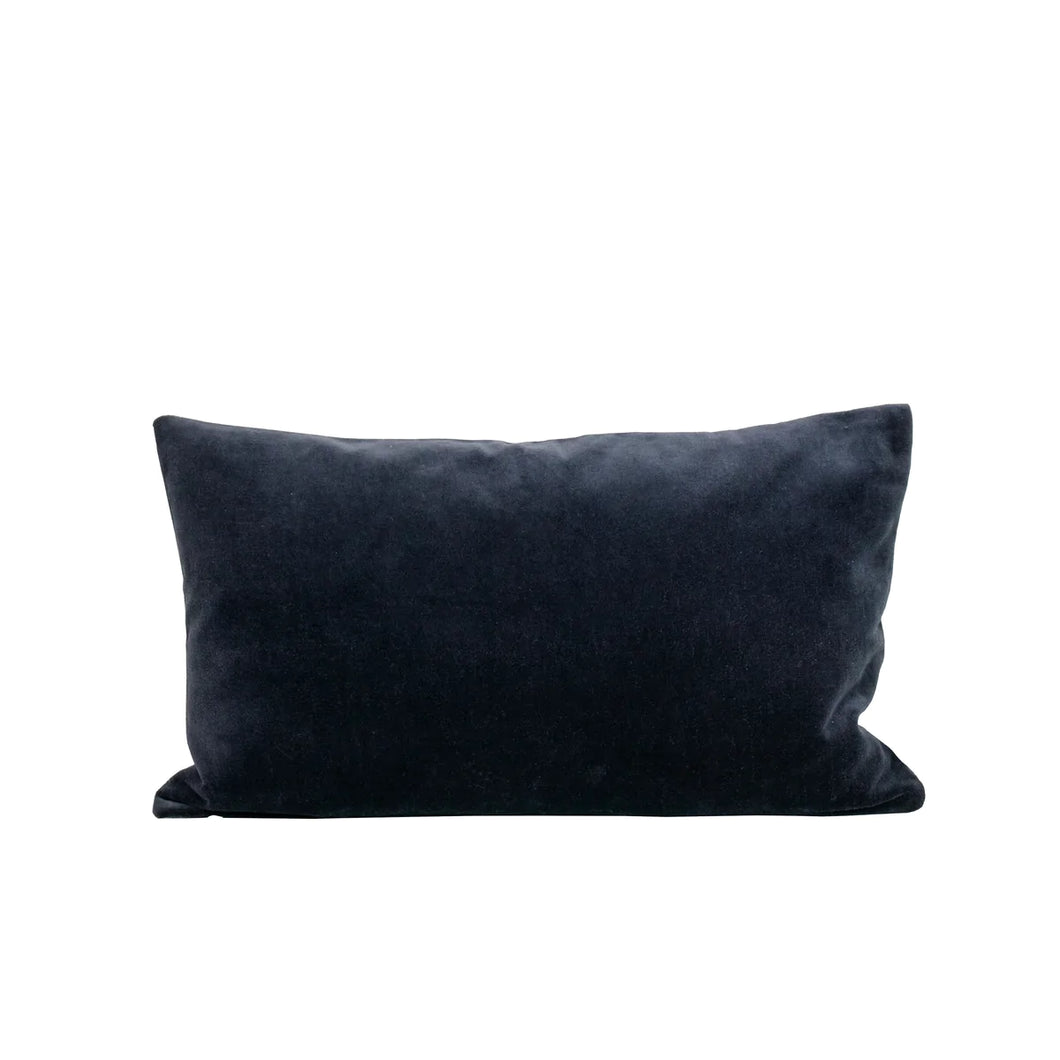 Misi Indigo Velvet Cushion