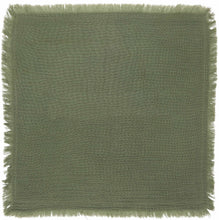 Load image into Gallery viewer, Green Double Weave Napkin Set of 2
